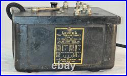Prewar LIONEL Type K Transformer SLATE TOP! A Survivor