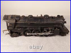 Prewar Lionel 0 Gauge 224E Steam Engine Locomotive Train with Tender Untested