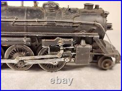 Prewar Lionel 0 Gauge 224E Steam Engine Locomotive Train with Tender Untested