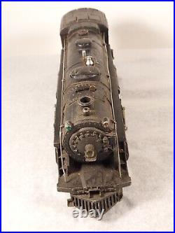 Prewar Lionel 0 Gauge 224E Steam Engine Locomotive Train with Tender Untested