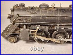 Prewar Lionel 0 Gauge 224E Steam Engine Locomotive Train with Tender Untested