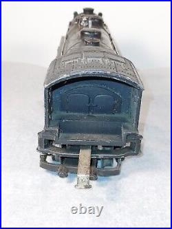 Prewar Lionel 0 Gauge 224E Steam Engine Locomotive Train with Tender Untested