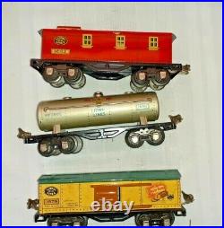 Prewar Lionel 1070 Junior Freight Train Set with Box and Boxes