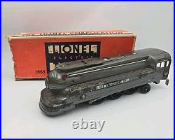 Prewar Lionel 1668 2-6-2 Torpedo Steam Locomotive Metal + 1689 Tender READ