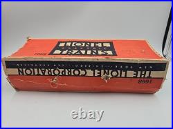 Prewar Lionel 1668 2-6-2 Torpedo Steam Locomotive Metal + 1689 Tender READ