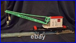 Prewar Lionel 219 Crane White Red Black Knobs Nice Original Last Version