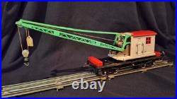 Prewar Lionel 219 Crane White Red Black Knobs Nice Original Last Version