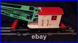 Prewar Lionel 219 Crane White Red Black Knobs Nice Original Last Version