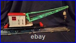 Prewar Lionel 219 Crane White Red Black Knobs Nice Original Last Version