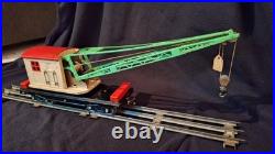 Prewar Lionel 219 Crane White Red Black Knobs Nice Original Last Version