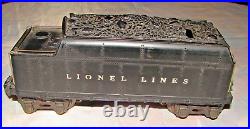 Prewar Lionel 225e Steam Engine & 2235w Whistle Tender