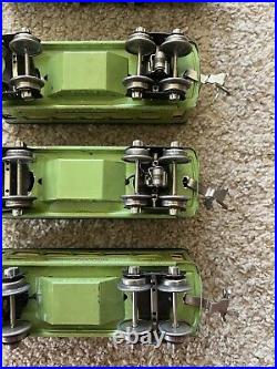 Prewar Lionel 253 Locomotive, 607 Pullman, 608 Observation Car, Train Lot
