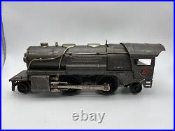 Prewar Lionel 259e 2-4-2 Gun Metal Steam Locomotive Engine & Tender