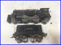 Prewar Lionel 262E Steam Engine SET