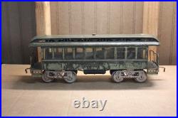 Prewar Lionel #29 New York Central Lines Coach Standard Gauge Olive Green Prewar Lionel #29 New York Central Lines Coach Standard Gauge Olive Green