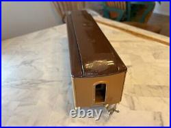 Prewar Lionel 309 Pullman Car & 312 Observation Car set, Baby State Tan/Brown