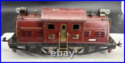 Prewar Lionel 380 Standard Gauge Red Electric Locomotive Original Condition Runs
