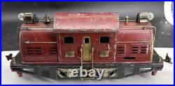 Prewar Lionel 380 Standard Gauge Red Electric Locomotive Original Condition Runs
