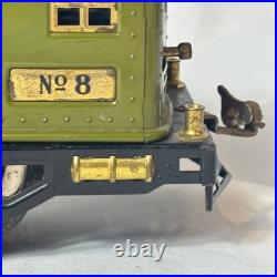 Prewar Lionel 8 Locomotive Standard Gauge 0-4-0 Powered Electric Green