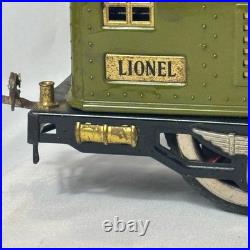 Prewar Lionel 8 Locomotive Standard Gauge 0-4-0 Powered Electric Green