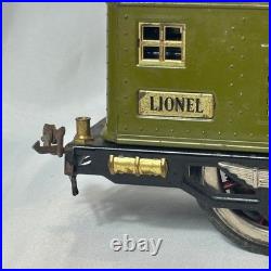 Prewar Lionel 8 Locomotive Standard Gauge 0-4-0 Powered Electric Green