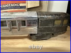 Prewar Lionel Flying Yankee O gauge train-617, 618
