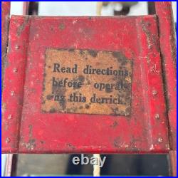 Prewar Lionel Lines Crane Car No. 219 Standard Gauge