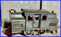 Prewar Lionel No. 33 Standard Gauge Center Cab Electric Locomotive Gray Vintage