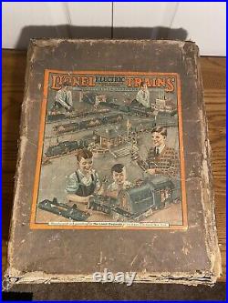 Prewar Lionel O Gauge #241e Set 2- 710, 712, 260e & Tender With Box & Paperwork