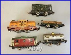 Prewar Lionel O Gauge 252 Electric Train 807, 804, 831 + Cars