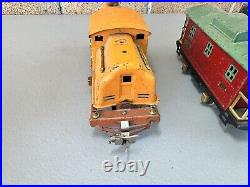 Prewar Lionel O Gauge 252 Electric Train 807, 804, 831 + Cars