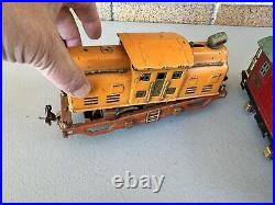 Prewar Lionel O Gauge 252 Electric Train 807, 804, 831 + Cars