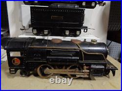 Prewar Lionel O Gauge Set 259e Loco, 261t Tender, Cars 1717,1719 & 1722