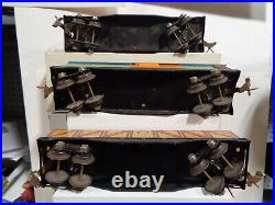 Prewar Lionel O Gauge Set 259e Loco, 261t Tender, Cars 1717,1719 & 1722