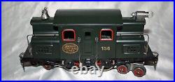 Prewar Lionel O Gauge Train Lines NYC 156 Engine + 610 & 612 Cars Restored