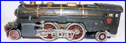 Prewar Lionel Standard Gauge 385E 2-4-2 Steam Engine with Chugger Gray Copper Runs