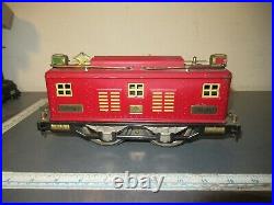 Prewar Lionel Standard Gauge 8 Locomotive Red
