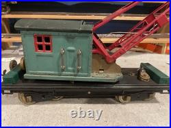 Prewar Lionel Standard Gauge No. 219 Derrick Crane