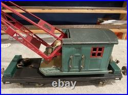 Prewar Lionel Standard Gauge No. 219 Derrick Crane