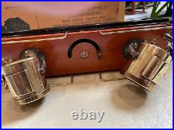 Prewar Lionel Terracotta & Brass #820 Searchlight Car With Original Box