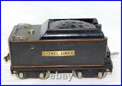 Prewar Lionel Trains Standard Gauge 390E 2-4-2 Steam Engine &Tender Runs Ornge s
