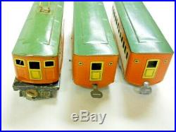 Prewar Lionel Winner Lines Boxed Train Set 1000 1931-2 1010 Loco 2 1011 Coaches