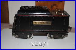 Prewar Standard Gauge LIONEL 384T Tender #2 Prewar Standard Gauge LIONEL 384T Tender #2