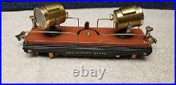 Prewar The Lionel Lines # 820 Dual Brass Spotlight Operating Car Very Nice