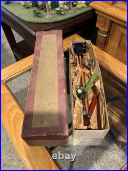 RARE BOX! Lionel Prewar Boxed No. 66 Lionel Semaphore! Incredible Box! LOOK