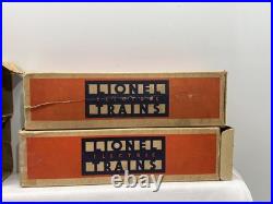 RARE Lionel 1700E 1930s Chrome Red Model Train Runs Great Boxes 4 Car Set
