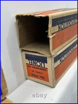 RARE Lionel 1700E 1930s Chrome Red Model Train Runs Great Boxes 4 Car Set