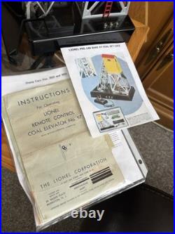 RARE Lionel Prewar 1942 Boxed No. 188 Coal Elevator Car & Track Set RARE Lionel Prewar 1942 Boxed No. 188 Coal Elevator Car & Track Set