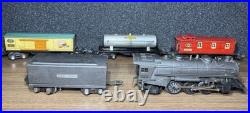RARE Pre-War 1938 Lionel Train Set 1666e Die Cast WithWhistling Tender (5) Car