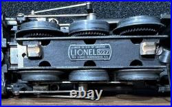 RARE Pre-War 1938 Lionel Train Set 1666e Die Cast WithWhistling Tender (5) Car